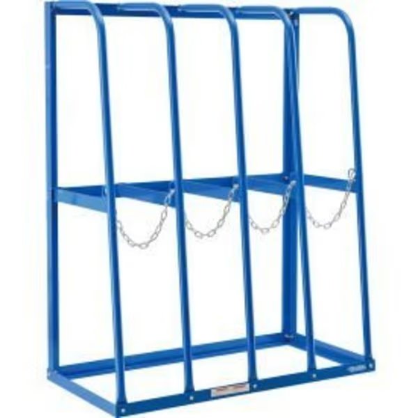 Vertical Bar Storage Rack, 4 Bays, 48